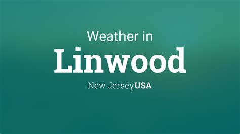 Check out our estimated 30 days weather forecast for New Jersey, as mentioned above it based on the average weather in New Jersey in the last few years and not on forecast models. . Weather linwood nj